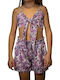 Παιδικό Σετ με Σορτς Καλοκαιρινό 2τμχ Μωβ