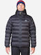 3 in 1 Winter Jacket Waterproof and Windproof Obsidian Black
