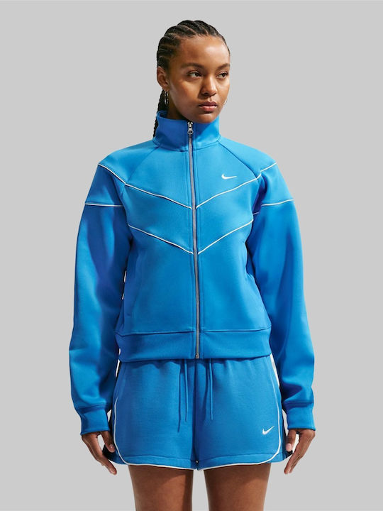 Nike Windrunner Γυναικείο Αθλητικό Μπουφάν Μπλε