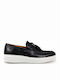 Δερμάτινα Ανδρικά Loafers σε Μαύρο Χρώμα