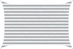 vidaXL Правоъгълно Shade Sail Бяло с PU Покритие