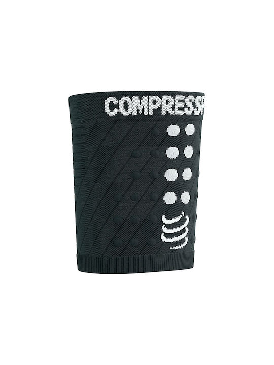 Compressport Sweatbands Αθλητικά Περικάρπια Μαύρα