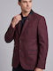 Men’s Suit Jacket Bordeaux