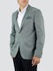 Men’s Suit Jacket With Regular Fit Green
