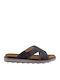 Anatomico Men's Sandals in Black Color