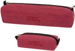 Polo Original Wallet Pencil Case Cylinder Red