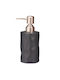 MRShome Keramik Spender Schwarz 300ml