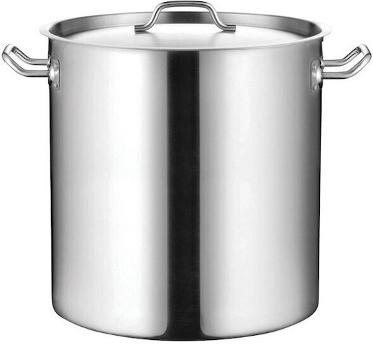 Homestyle Ανοξείδωτη Μαρμίτα Χωρητικότητας 36lt με Διάμετρο 36εκ. και Ύψος 36εκ.