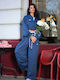 Sweatpants Set Navy Blue