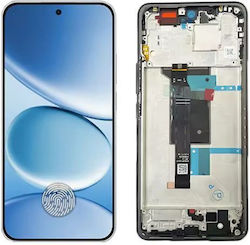 Ersatzbildschirm Für Xiaomi Redmi Note 15 Pro Plus 5G Mit Rahmen Schwarz
