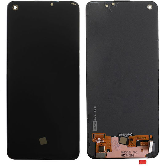 Display Screen with Touch Mechanism for Realme 8 Pro Black