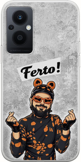 Θήκη Iconic Music Collection – Ferto Oppo Reno 8 Lite Flexible Tpu Διάφανη Σιλικόνη