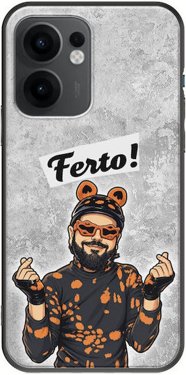 Iconic Music Collection Case Ferto Oppo Reno 13 F 5g Black TPU Black Silicone