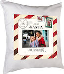 Μαξιλάρι Χριστουγέννων Santa 40 X 40 Εκατ Γέμισμα