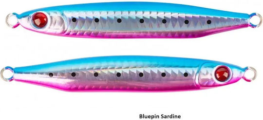 Mustad Jig Τεχνητό Δόλωμα Πλάνος Φωσφοριζέ 100gr Bluepin Sardine