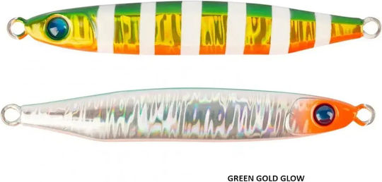 Mustad Jig Τεχνητό Δόλωμα Πλάνος Φωσφοριζέ 100gr Green Gold Glow