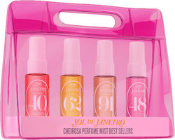 Комплект 4 Боди Спрея Cheirosa Perfume Mist Best Sellers Sol De Janeiro