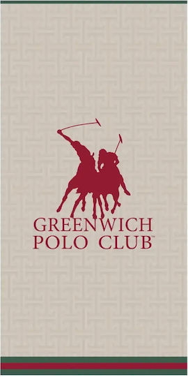 Greenwich Polo Club Strandtuch Baumwolle Rote 90x180cm