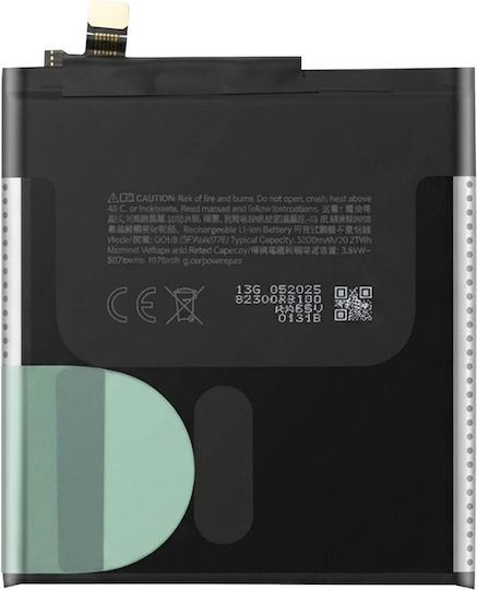 Baterie De Înlocuire Google 5200mah Google Pixel 10 Pro Xl Service Pack Gd1j6 Negru