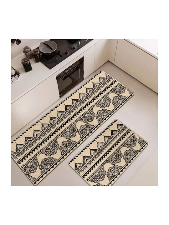 Mc Decor Glad Rectangular Kitchen Mat with Non-Slip Backing 50x80cm