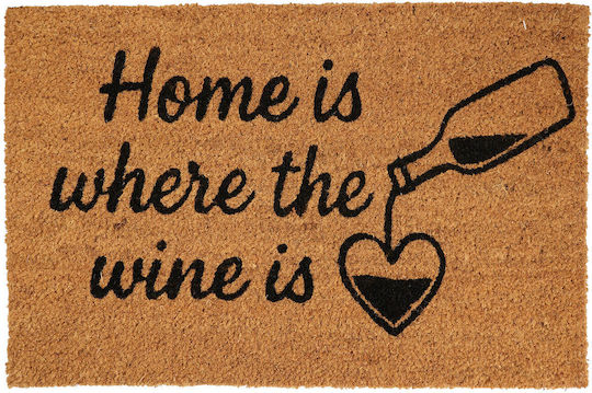 MRShome Πατάκι Εισόδου Home Is Where The Wine Is Μπορντό 59x39εκ. DF-0007001 Μπορντό MRShome Πατάκι Εισόδου Home Is Where The Wine Is Μπορντό 59x39εκ. DF-0007001 Μπορντό