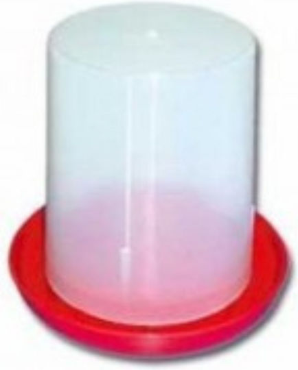 Emhplast Plastic Watering Can for Birds with Capacity 3 Liters
