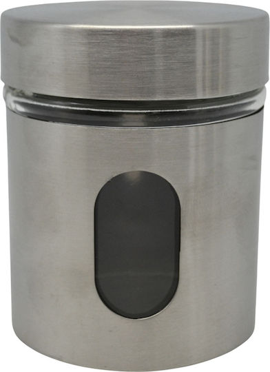 Metallic Jar 0.3lt Internal Glass Container Ankor Pcs