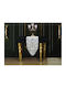 Liolios Home Runner with Embroidery Cream 45x140cm