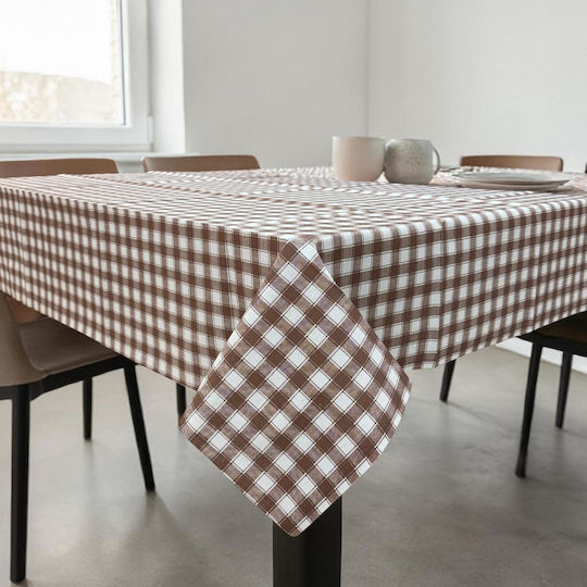 Linea Home Покривка за маса Н5460 Кафява 140x220см