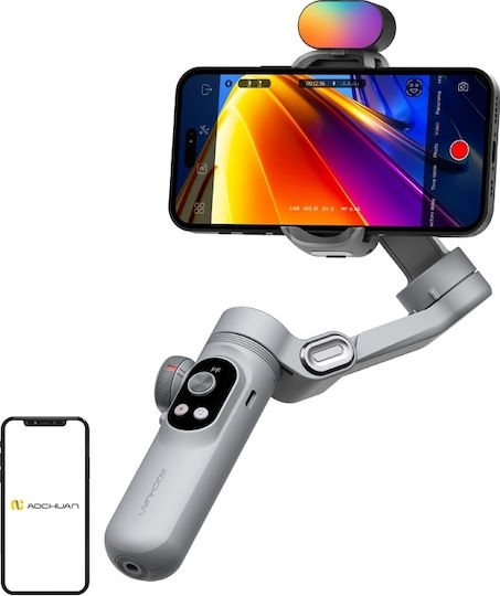 Aochuan X Pro Gimbal Φωτισμό Rgb Γκρι 1010100322