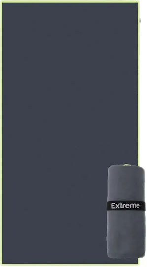 FMS Πετσέτα Microfiber Σώματος Γκρι 160x80εκ.