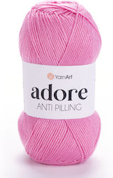 Adore Yarnart 339 Fuchsia Knitting Yarn Anti Pi...