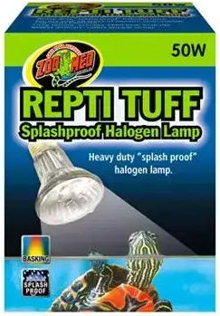 Zoomed Repti Tuff Splashproof Halogen Lamp 50w
