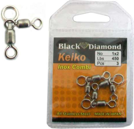 Black Diamond Angelgeräte Keiko Inox Combi 3x4 250lbs
