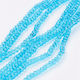 Swarovski Perlen Blau Transparent 2.5mm 135 Stück