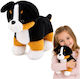 Lean Toys Plush Puppy 30 cm