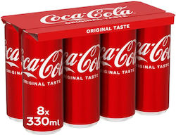 Coca-Cola Кола с газировка в Кутия 8x330ml