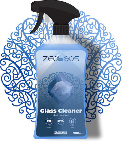Zeoliθos Υγρό Καθαριστικό Σπρέι Τζαμιών Vegan 500ml