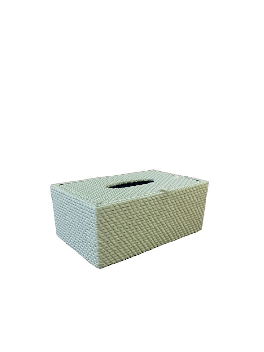 Espiel Θήκη για Χαρτομάντηλα Πράσινη 23x14x9.5cm NKL105