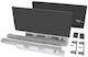 Drawer Brake Emuca Vertex 3D 178x500mm Anthracite 40kg