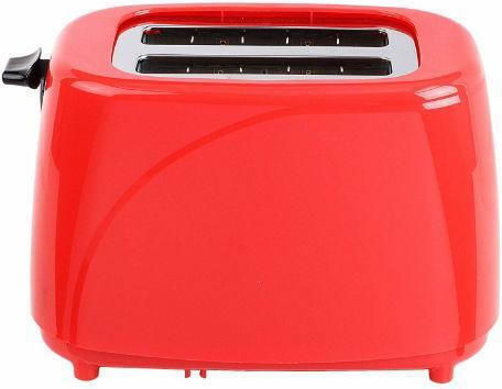 DomoClip Prăjitoare De Pâine 2 Sloturi 850W Roșie