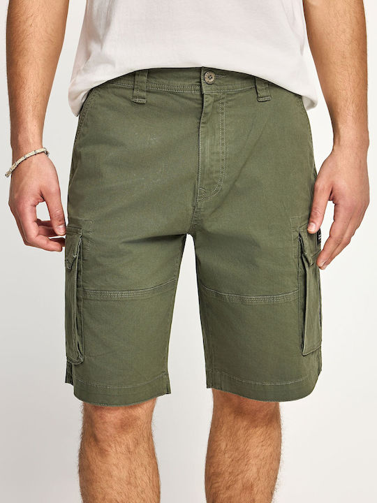 Men's Cargo Bermuda Deep Forest FBM013-030-03-Deep-Forest