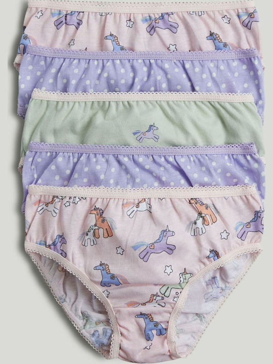 Mothercare Σετ Παιδικά Βρακάκια Πολύχρωμα 5τμχ