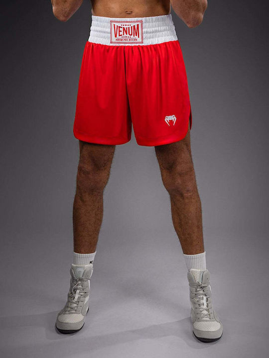 Venum Classic Boxing Shorts Fire Red