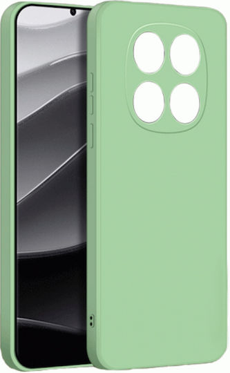 Отворен Задна Корица Силикон Зелен Redmi Note 15 Pro 4G