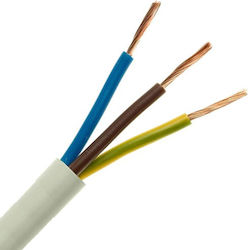 Cablu Flexibil Nymhy 3x1mm2 H05vv-f Alb