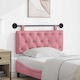 vidaXL Fabric Pink Bed Headboard Cushion 110x55cm