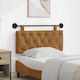 vidaXL Fabric Bed Headboard Cushion Brown 110x55cm
