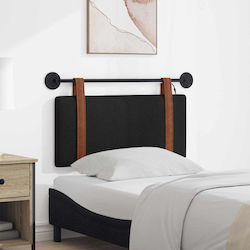 vidaXL LED Headboard Cushion in Black Faux Leat...