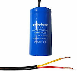 Cd60 Capacitor Wires 900µf 50x100mm 330v Elefant